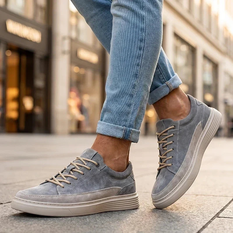 Enzo | zapatillas deportivas de ante premium con amortiguación