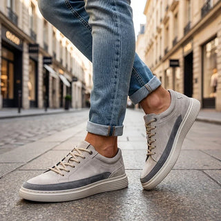 Enzo | zapatillas deportivas de ante premium con amortiguación
