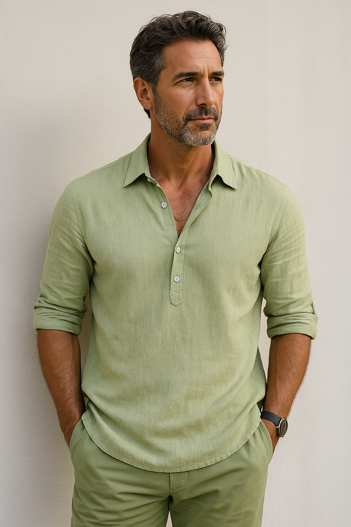 Riviera | Camisa de Lino Premium