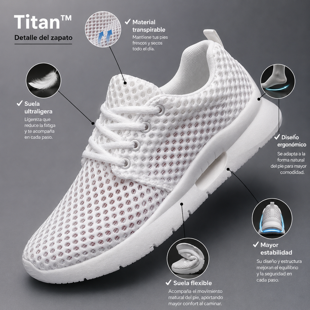 Titan | Zapatillas Ortopédicas Ultraligeras