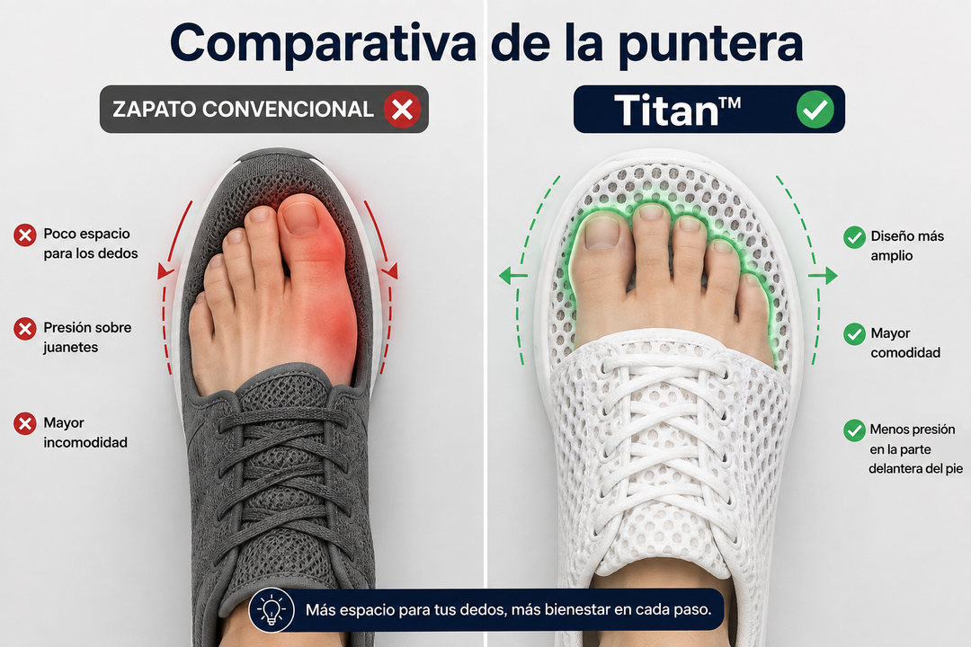 Titan | Zapatillas Ortopédicas Ultraligeras