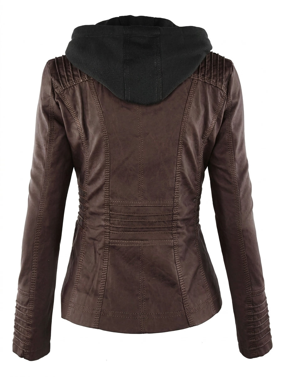 Asunción | Chaqueta de Piel Resistente y Elegante