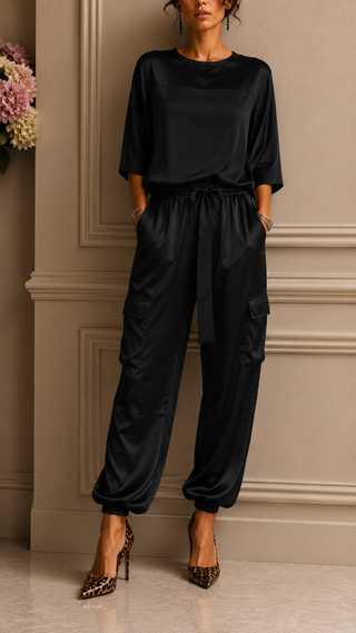 Lurelle | Elegante conjunto de dos piezas con caída suave