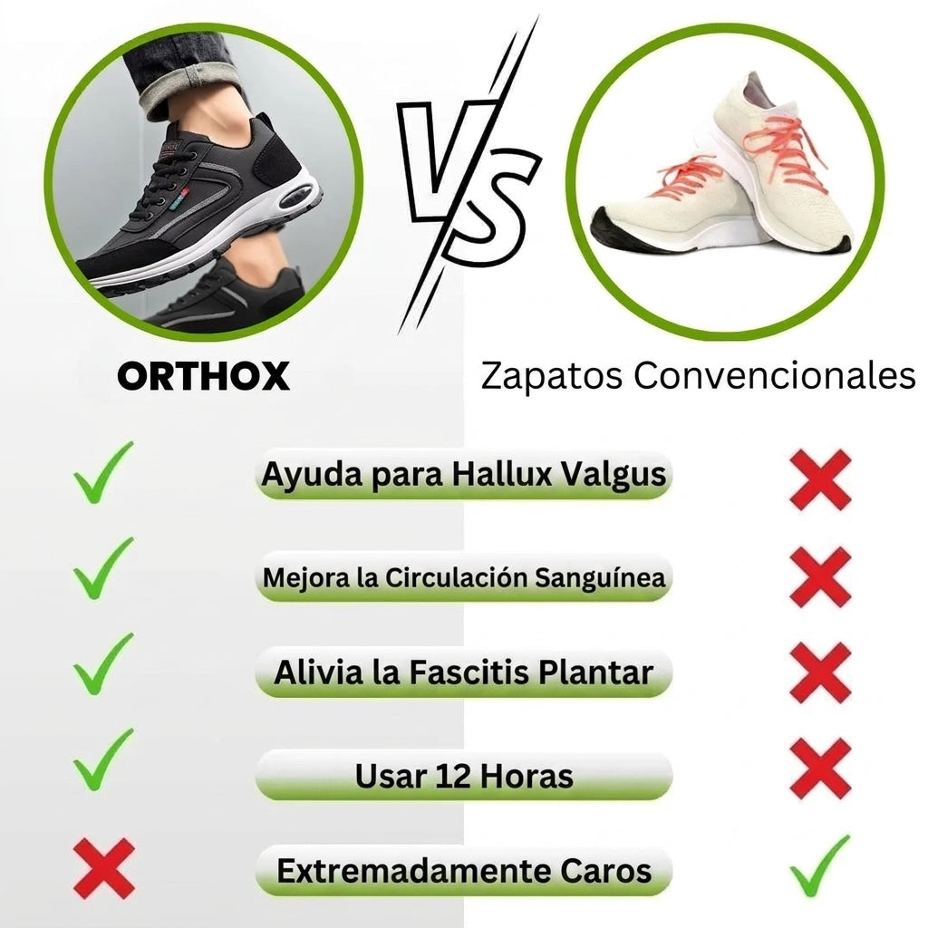 ORTHOX | ZAPATO ERGONÓMICO UNISEX DE CONFORT