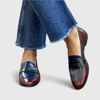 FRANCESCA | Bicolor Loafers