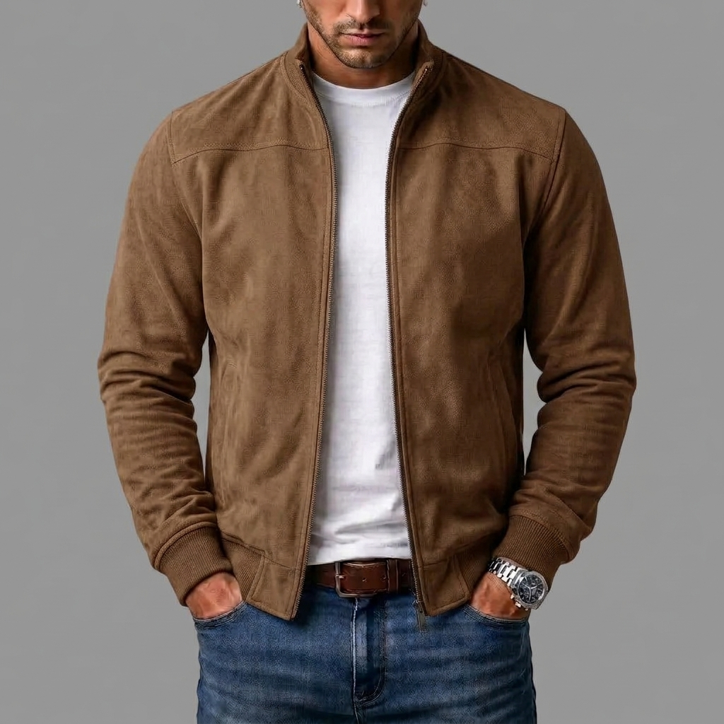 Ruben | Chaqueta bomber de ante