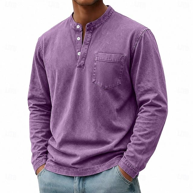 Henley | Manga Larga