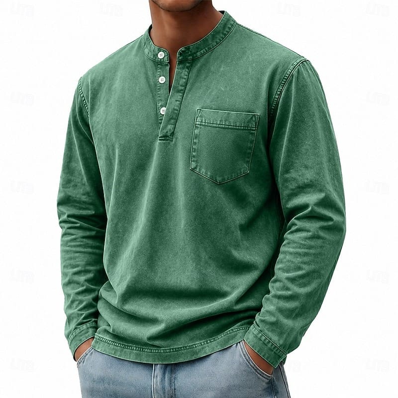 Henley | Manga Larga