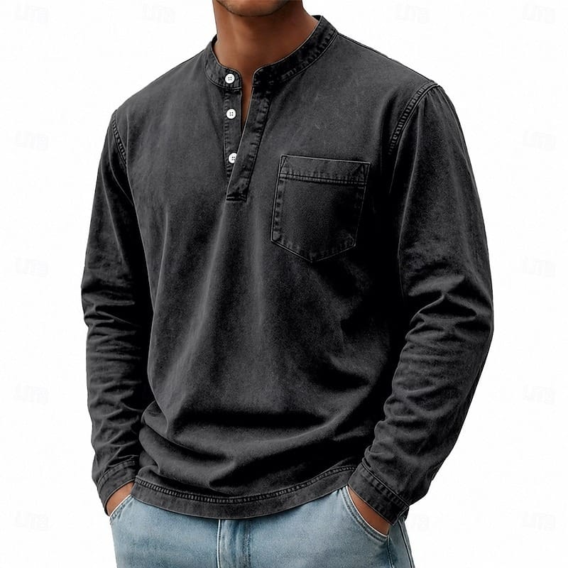 Henley | Manga Larga