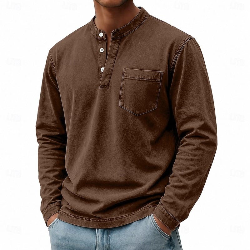 Henley | Manga Larga