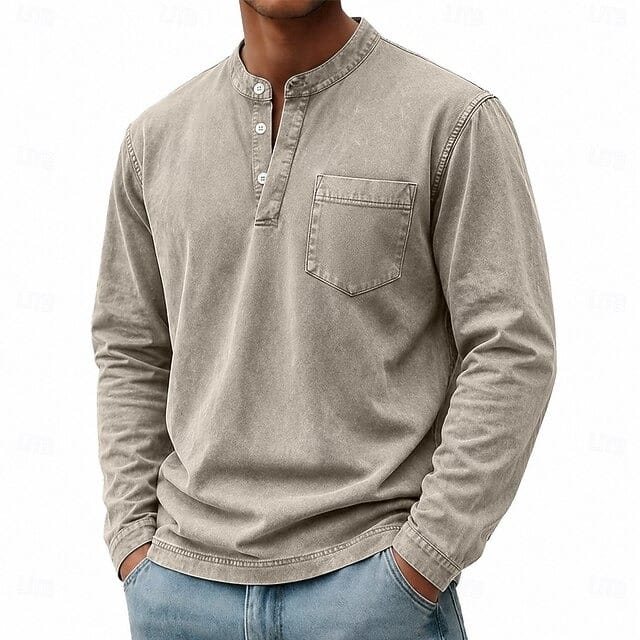 Henley | Manga Larga
