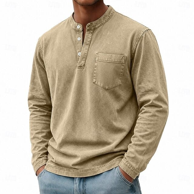 Henley | Manga Larga