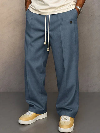 Manuel | Elegantes pantalones con cordón ajustable