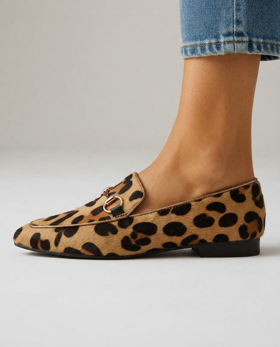 Serena | Loafer Leopardo con Bit