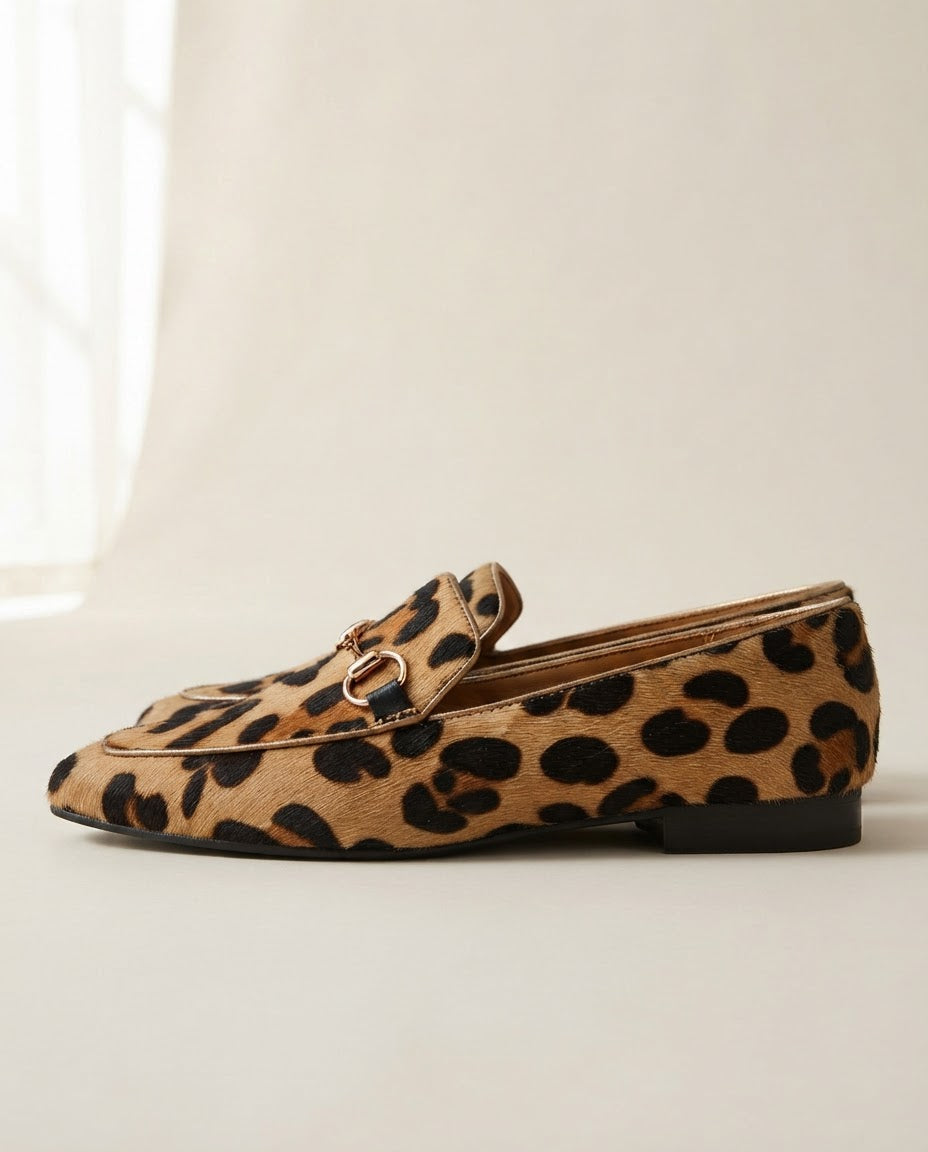 Serena | Loafer Leopardo con Bit