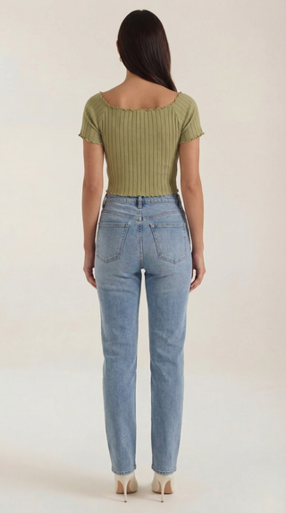 Isabel | Blusa de manga corta