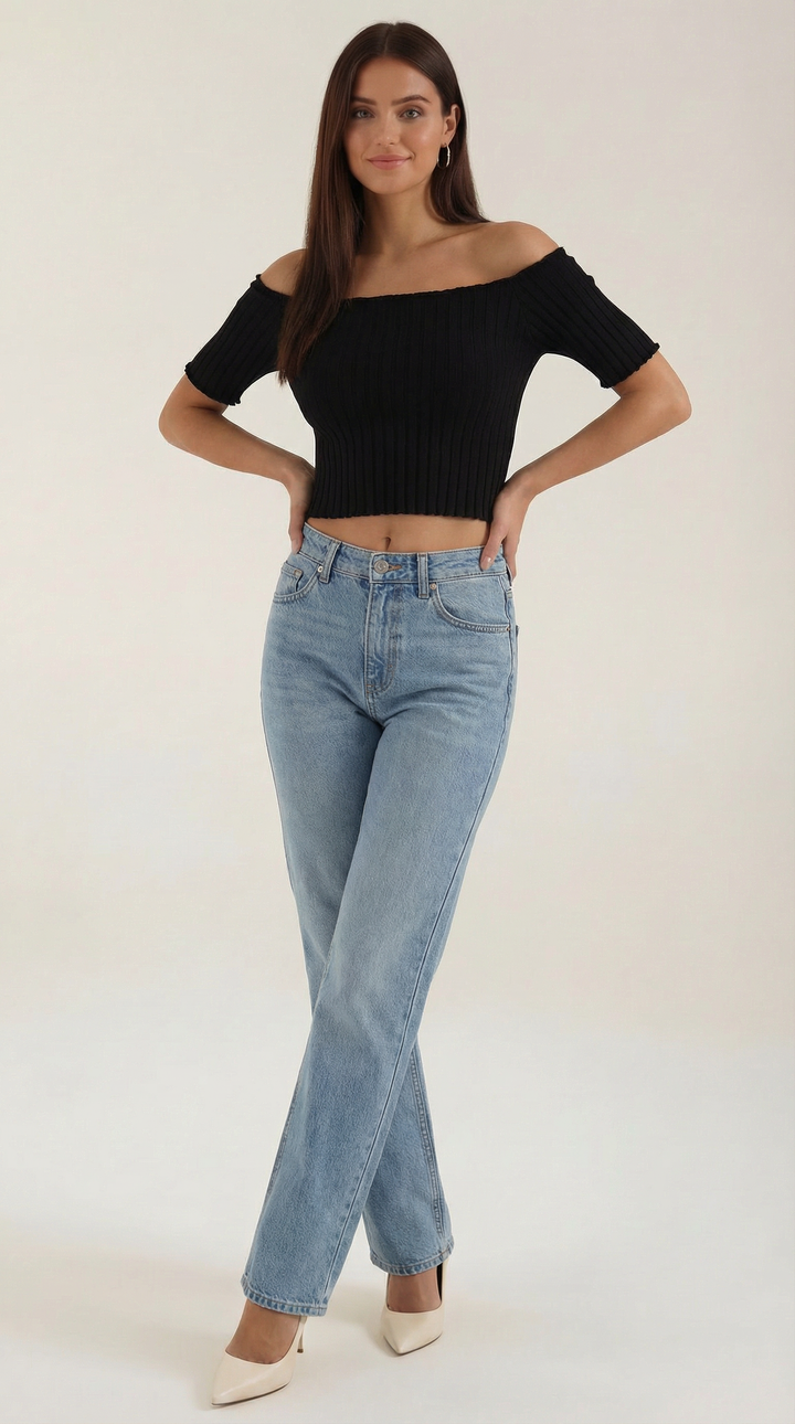 Isabel | Blusa de manga corta