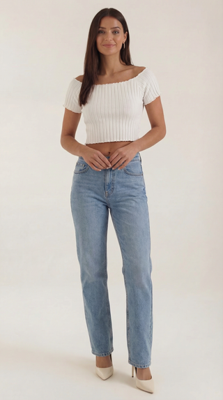 Isabel | Blusa de manga corta