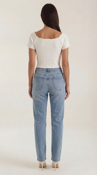 Isabel | Blusa de manga corta