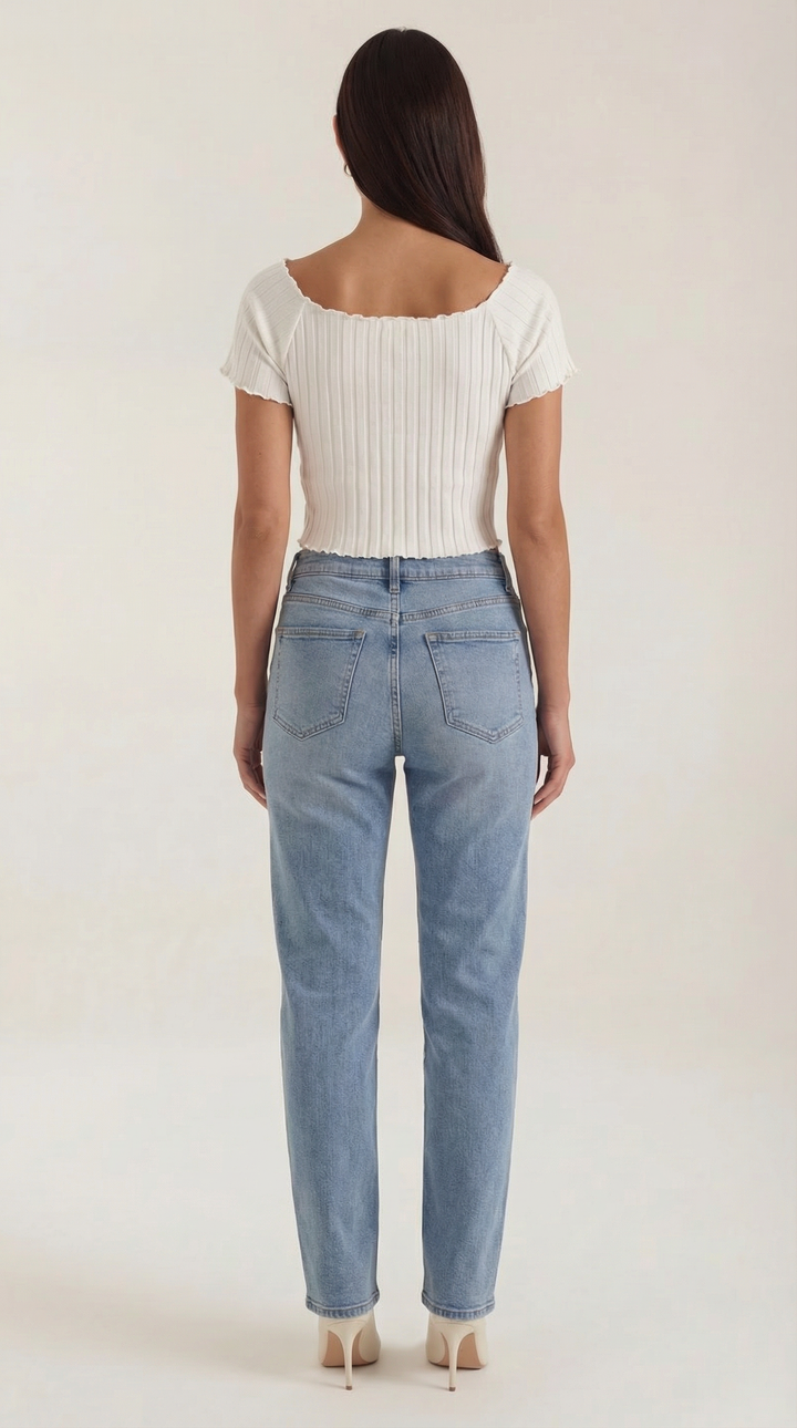 Isabel | Blusa de manga corta
