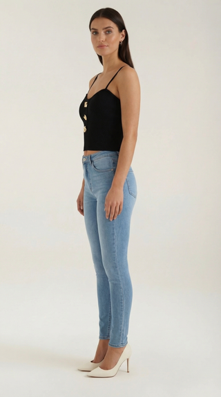 Jasmine | Tank Top Acanalado