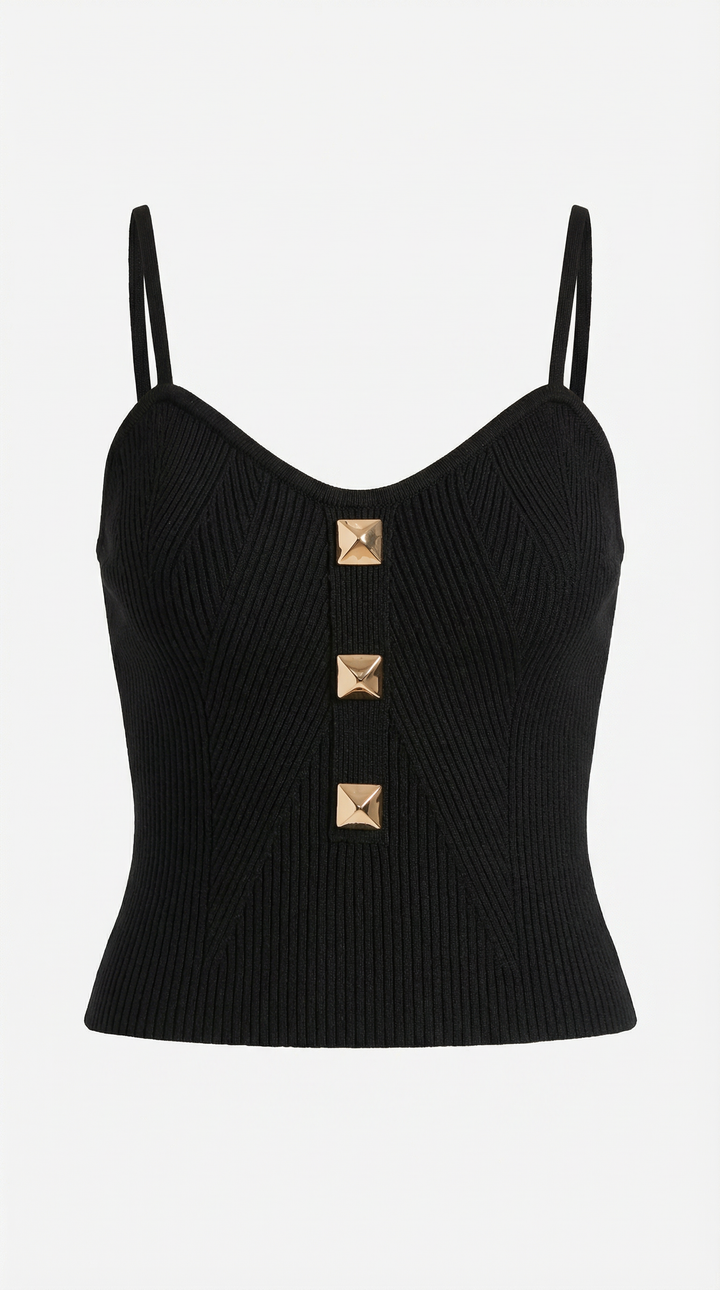 Jasmine | Tank Top Acanalado