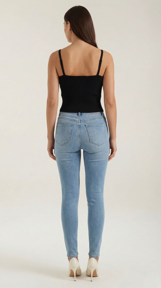 Jasmine | Tank Top Acanalado
