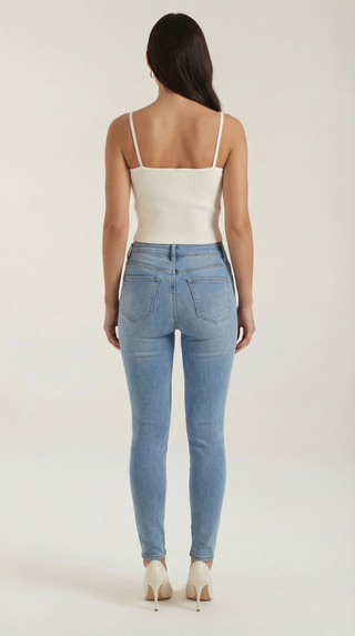 Jasmine | Tank Top Acanalado