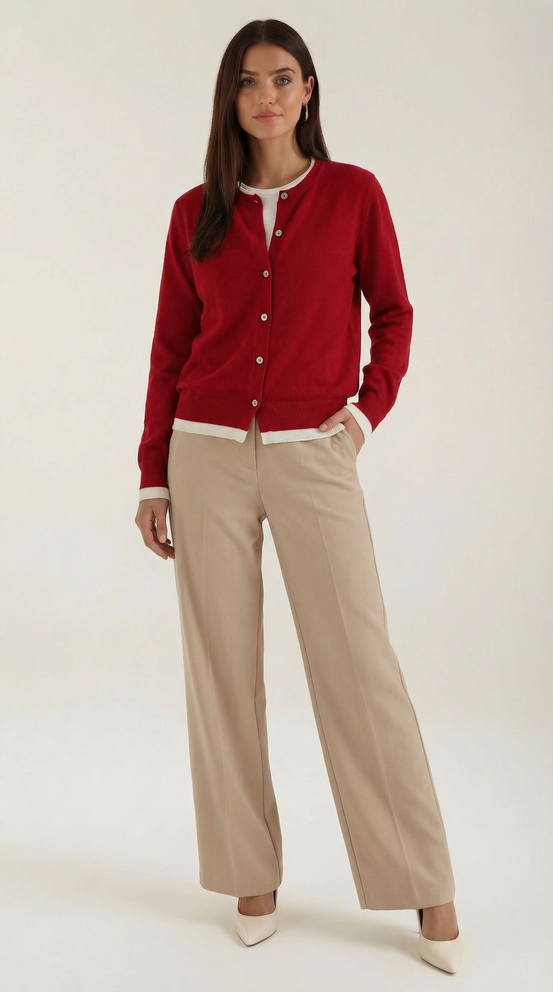 Wynona | Camisa de Manga Larga Elegante